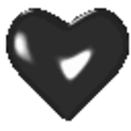Black Heart — symbol emoji for Slack & Discord (Discord)