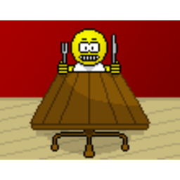 Eat Meat 2 — cartoon emoji for Slack & Discord (Discord)