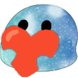 Blob Cosmic Love — heart emoji for Slack & Discord (Discord)