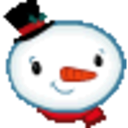 Snowman 4 — cartoon emoji for Slack & Discord (Discord)