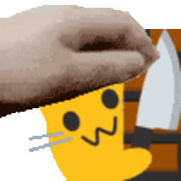 Meow Knifepeekpat — cartoon emoji for Slack & Discord (Discord)