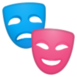 Preforming Arts — theater emoji for Slack & Discord (Discord)