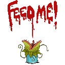 Audrey Ii Feedme — cartoon emoji for Slack & Discord