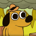 This Is Fine 4 — cartoon emoji for Slack & Discord