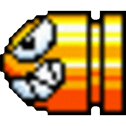 Bouncing Bullet Bill — animated emoji for Slack & Discord (Discord)