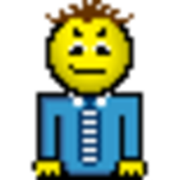Crazy Man — cartoon emoji for Slack & Discord (Discord)