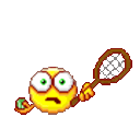 Tennis 3 — cartoon emoji for Slack & Discord