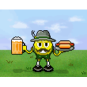 Octoberfest — cartoon emoji for Slack & Discord