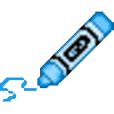 Blue Crayon — blue emoji for Slack & Discord