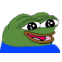 Peepo Happy — cartoon emoji for Slack & Discord