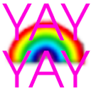 Yaaaaaaaay — rainbow emoji for Slack & Discord