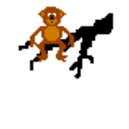 Monkey Swing — cartoon emoji for Slack & Discord (Discord)