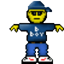 Breakdance 2 — cartoon emoji for Slack & Discord