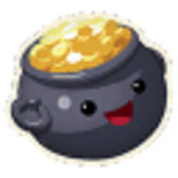 Pot O Gold — cartoon emoji for Slack & Discord (Discord)