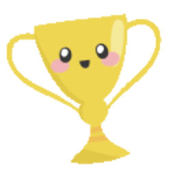 Cute Trophy — cute emoji for Slack & Discord (Discord)