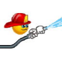 Fireman 2 — cartoon emoji for Slack & Discord