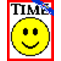 Magazine Cover — time emoji for Slack & Discord (Discord)