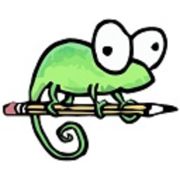 Notepadplusplus — chameleon emoji for Slack & Discord (Discord)