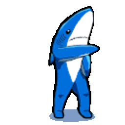 Left Shark Dance — shark emoji for Slack & Discord (Discord)