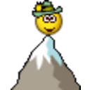 Mountain Top — smiley emoji for Slack & Discord