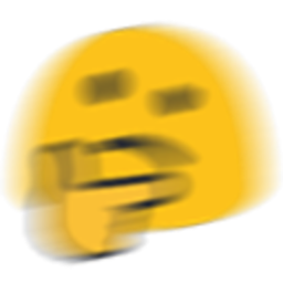 Blob Thinking Fast — thinking emoji for Slack & Discord (Discord)