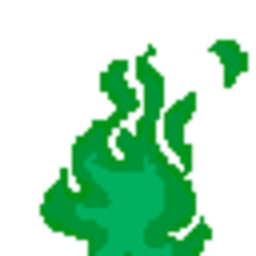 Emerald Fire — green emoji for Slack & Discord (Discord)