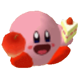 Kirby Eat — cartoon emoji for Slack & Discord (Discord)