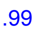 P99 — number emoji for Slack & Discord