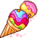 Icecream Cone 2 — dessert emoji for Slack & Discord