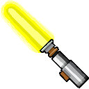 Yellowlightsaber — scifi emoji for Slack & Discord