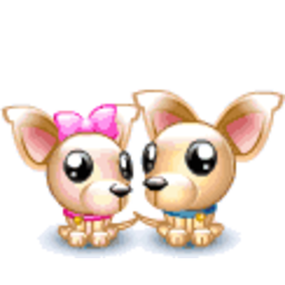 Dogs Inlove — cartoon emoji for Slack & Discord (Discord)