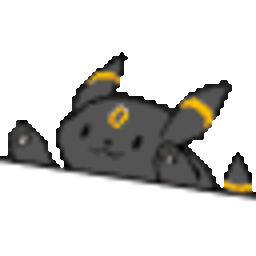 Umbreon Bongo — cartoon emoji for Slack & Discord (Discord)