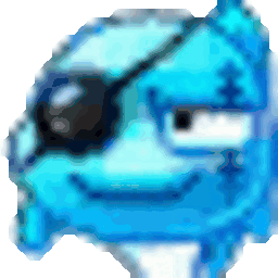 Bluefish Pirate — cartoon emoji for Slack & Discord (Discord)