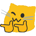 Meow Fingerguns — cartoon emoji for Slack & Discord