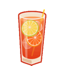Planters Punch — drink emoji for Slack & Discord (Discord)