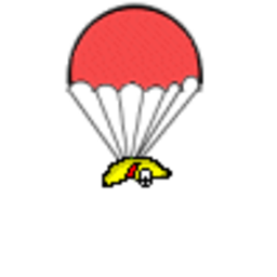 Banana Parachute — symbol emoji for Slack & Discord (Discord)