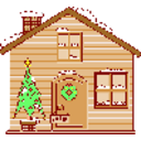 Christmas House — christmas emoji for Slack & Discord