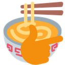 Ramen Think — cartoon emoji for Slack & Discord