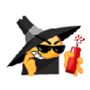 Explosive Evil — cartoon emoji for Slack & Discord
