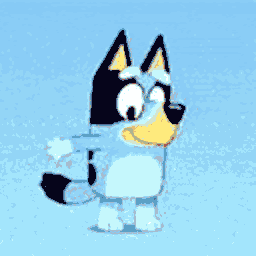 Bluey — cartoon emoji for Slack & Discord (Discord)