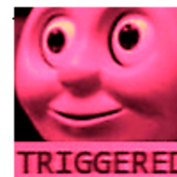 Thomas The Angry Triggered Engin — cartoon emoji for Slack & Discord (Discord)