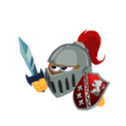 Knight 4 — cartoon emoji for Slack & Discord (Discord)