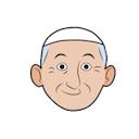 Pope — cartoon emoji for Slack & Discord
