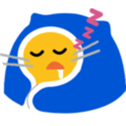 Meow Comfysleep — cartoon emoji for Slack & Discord (Discord)