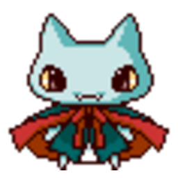Vampire Cat — cartoon emoji for Slack & Discord (Discord)