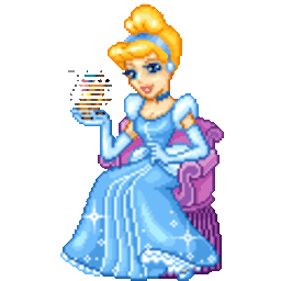 Cinderella 3 — cartoon emoji for Slack & Discord (Discord)