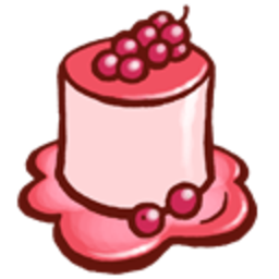 Bavarois — dessert emoji for Slack & Discord (Discord)