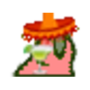 Parrot Margarita — drink emoji for Slack & Discord