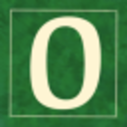 Green O Letter Block — letter emoji for Slack & Discord (Discord)