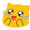Meow Happyxsad — cartoon emoji for Slack & Discord